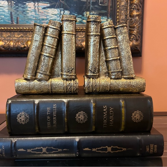 Vintage Bookends by CBK LTD 1997 - BOOKS NOT INCLUDED - Picture 2 of 12